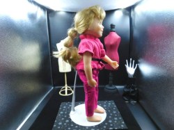ag hot pink outfit side